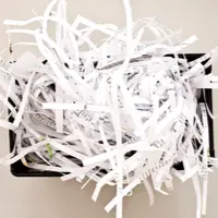 Paper documents being shredded